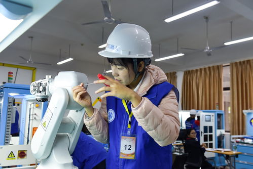 2019年博諾杯工業(yè)機器人維修調(diào)試與技術應用賽項在我校開賽